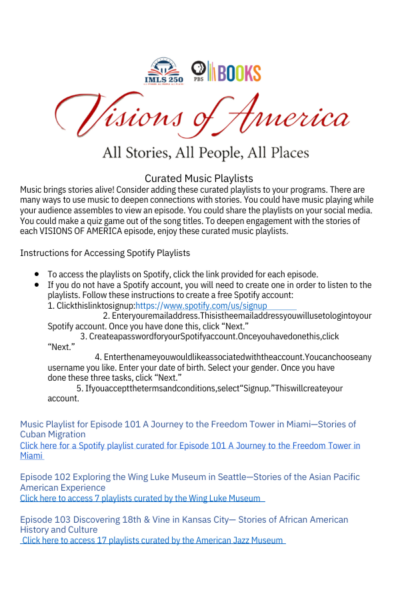 Instructions - How to Listen to VOA Playlists