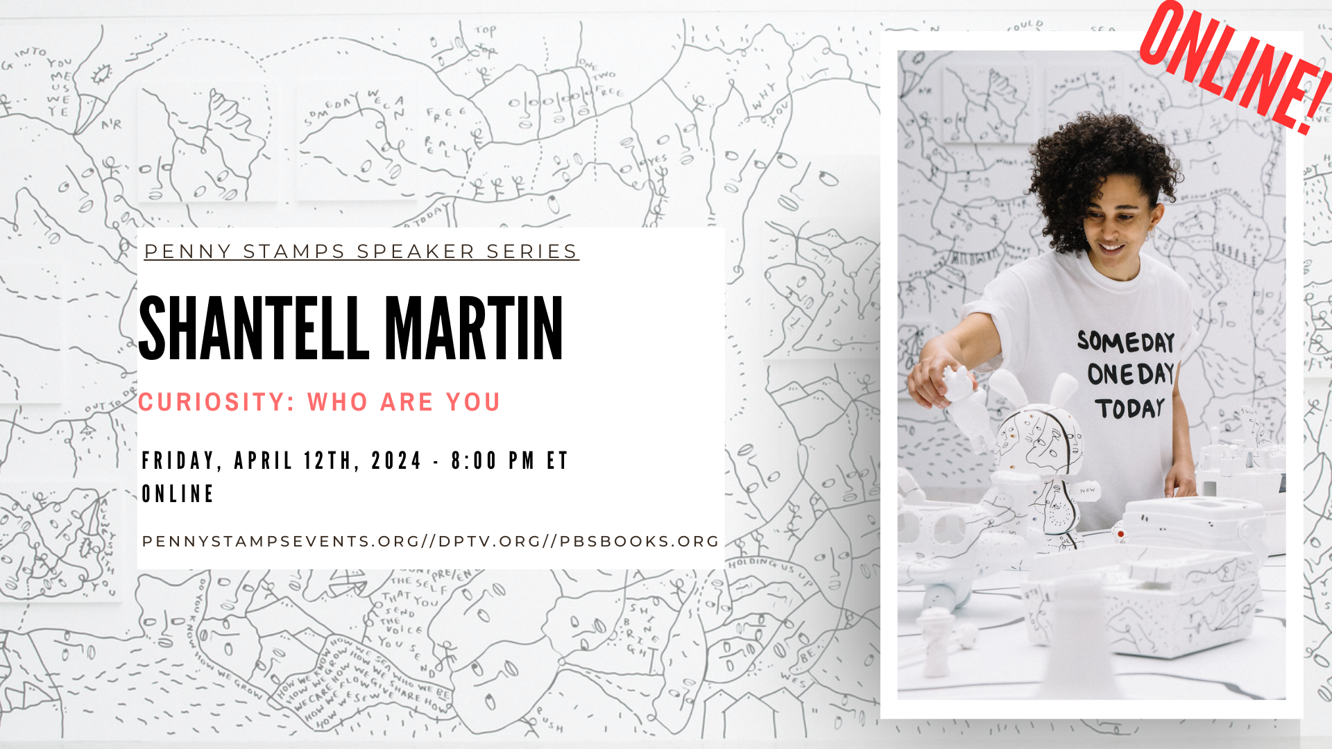 Shantell Martin Penny Stamps info