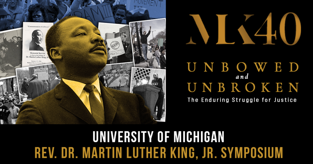 Unbowed and Unbroken: The Enduring Struggle for Justice | MLK Keynote Memorial Lecture